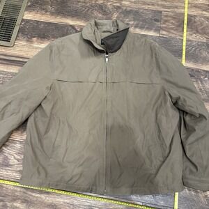 Dockers‎ Quilted Lined Barn Coat Jacket Brown Insulated Men's XXL. PREMIUM